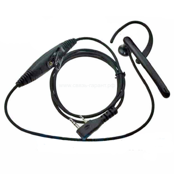 300125-K гарнитура для рации с креплением на ухо и выносным микрофоном