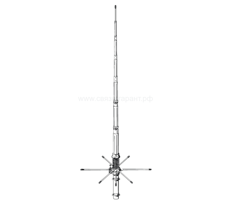 Антенна базовая BASE ONE 5\8 OPTIM 25-30 МГц