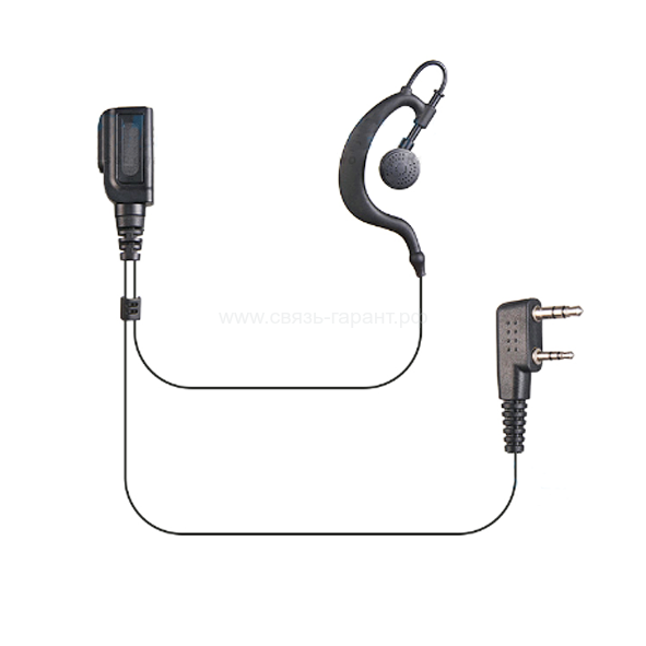 700912-K гарнитура для рации с классическим креплением на ухо